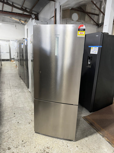 Factory second Haier 416L Bottom Mount Frost Free Fridge HRF450BS2 - Second Hand Appliances Geebung